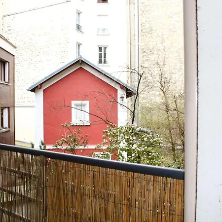 Apartment Apt With Terrace At The Foot Of Buttes-chaumont Paris